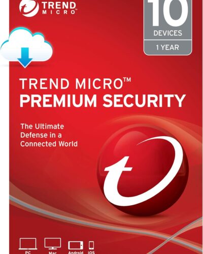 Trend Micro Max Premium Security 10 Devices 1 Year